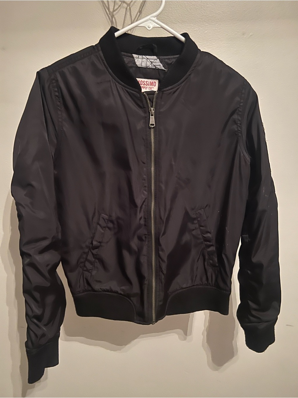 Mossimo Supply Co. Black womens  Bomber Jacket